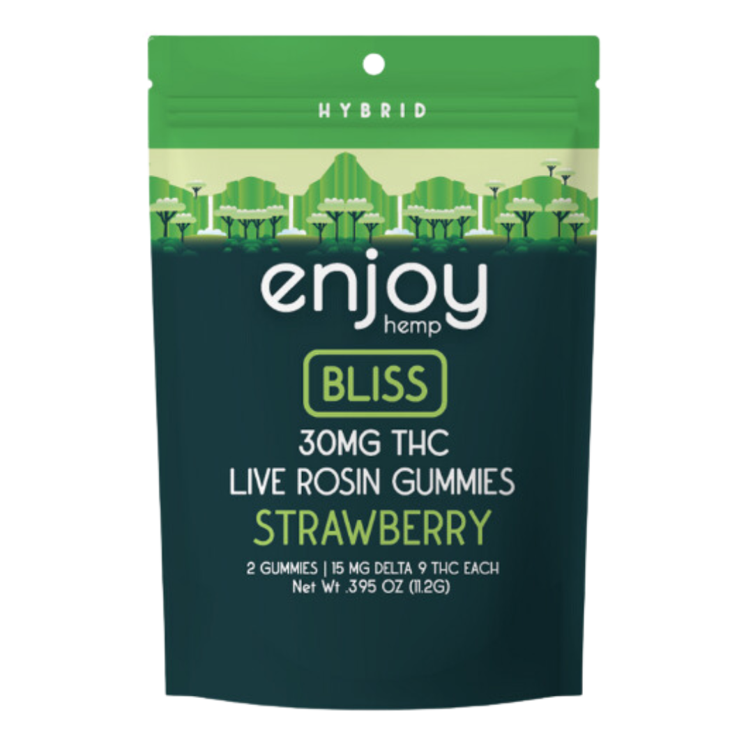 Live Rosin Mg Delta Thc Gummies For Bliss Hybrid Infused