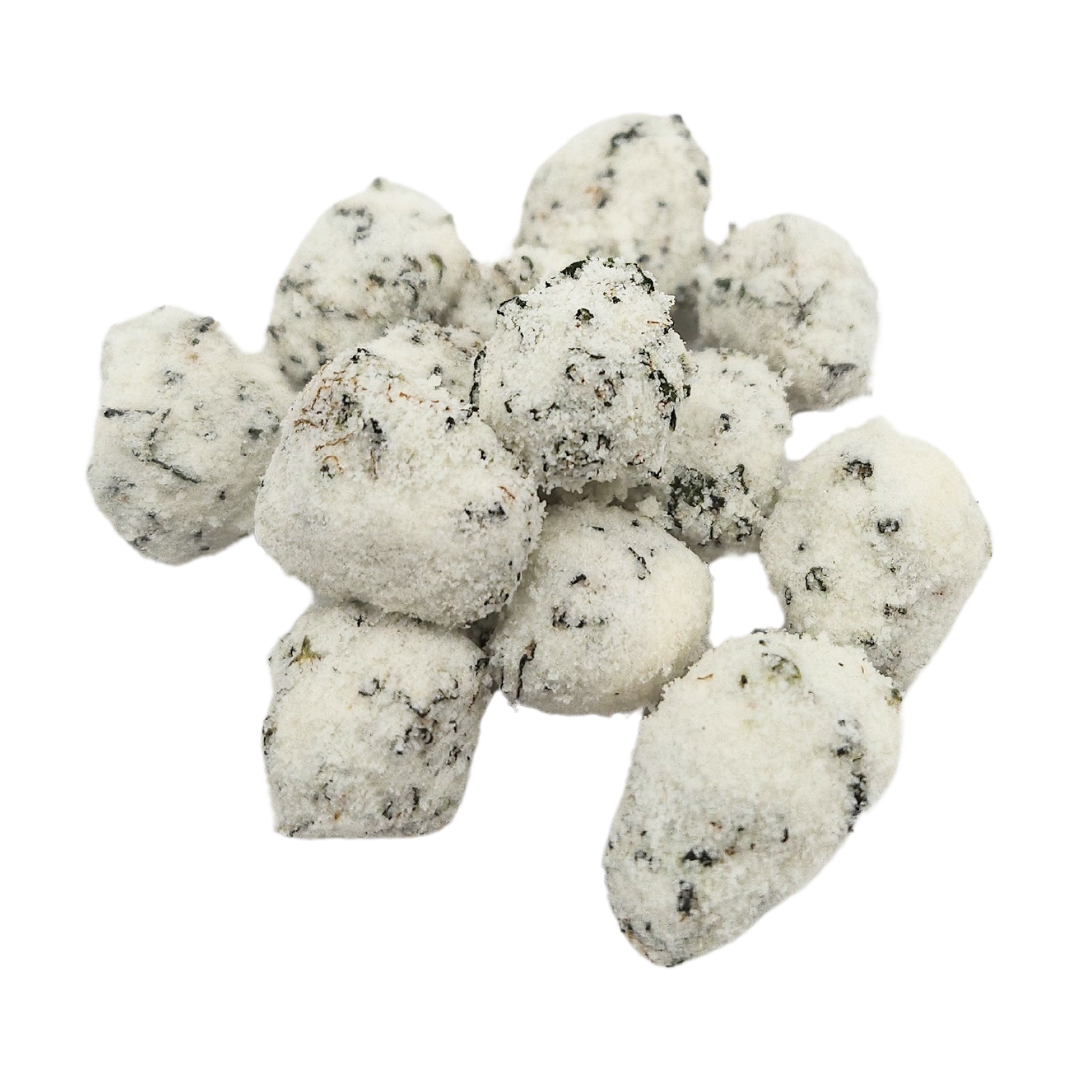 Dippin Dots Snow Caps THCA Flower Drenched in Isolate 78.36 ULTRA