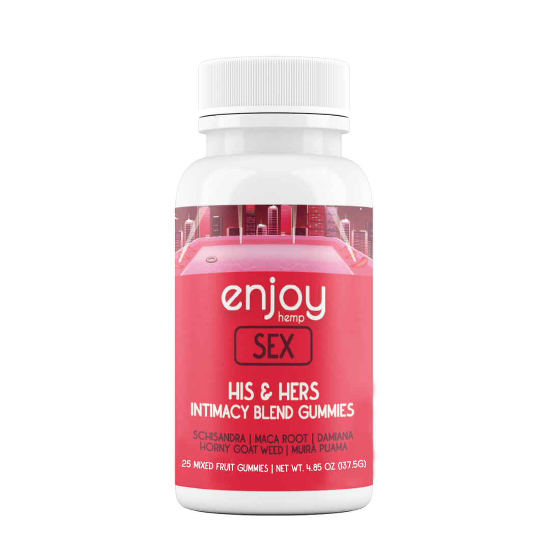 Fast-Acting His and Hers Intimacy Blend Sex Gummies | Delta 2 Day - THC